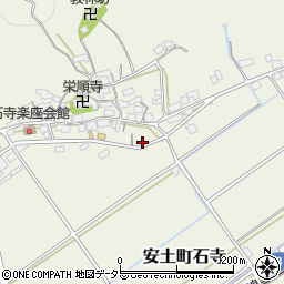 滋賀県近江八幡市安土町石寺2153周辺の地図