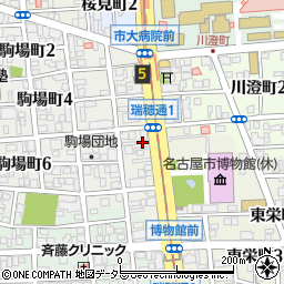 愛知県名古屋市瑞穂区瑞穂通1丁目8周辺の地図