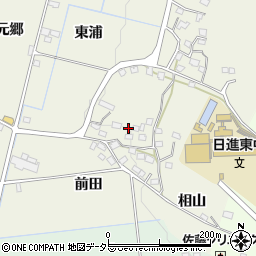 愛知県日進市藤島町前田41-2周辺の地図