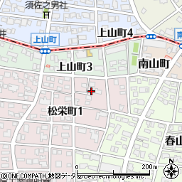 愛知県名古屋市瑞穂区松栄町1丁目24周辺の地図