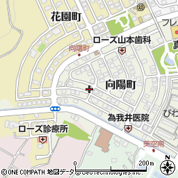 滋賀県大津市向陽町20-1周辺の地図