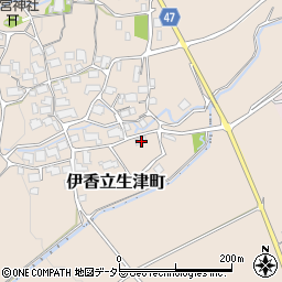 滋賀県大津市伊香立生津町555周辺の地図