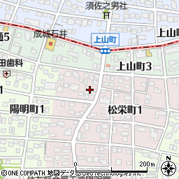 愛知県名古屋市瑞穂区松栄町1丁目56周辺の地図