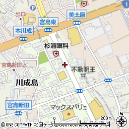 清水銀行川成島支店周辺の地図