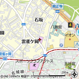 アーヴェリール迎賓館名古屋周辺の地図