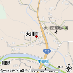 千葉県鴨川市大川面716周辺の地図