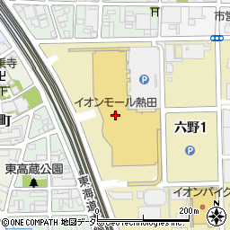 スターバックスコーヒーイオンモール熱田３階店周辺の地図