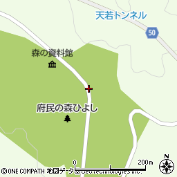 南丹市立　日吉町郷土資料館周辺の地図