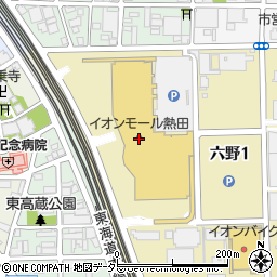 星乃珈琲店イオンモール熱田店周辺の地図
