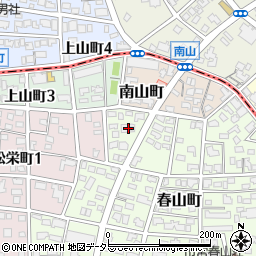 愛知県名古屋市瑞穂区春山町1-6周辺の地図
