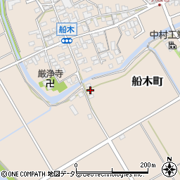 滋賀県近江八幡市船木町1737周辺の地図