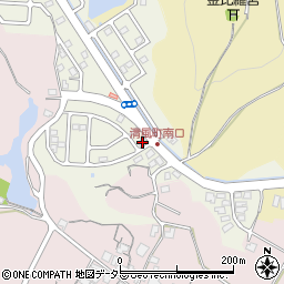 滋賀県大津市清風町31-1周辺の地図