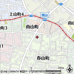 愛知県名古屋市瑞穂区春山町2-15周辺の地図