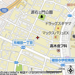 愛知県名古屋市天白区元植田1丁目2402周辺の地図