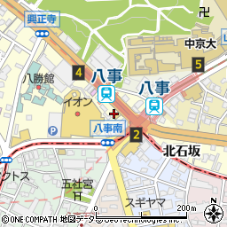 愛知県名古屋市昭和区広路町石坂38-2周辺の地図
