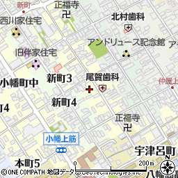 滋賀県近江八幡市魚屋町上31周辺の地図