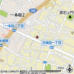 愛知県名古屋市天白区元植田1丁目2703周辺の地図