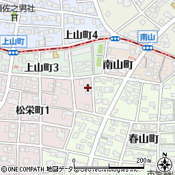 愛知県名古屋市瑞穂区松栄町1丁目30周辺の地図