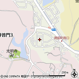 滋賀県大津市清風町33周辺の地図