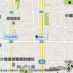 愛知県名古屋市中川区打中1丁目212周辺の地図