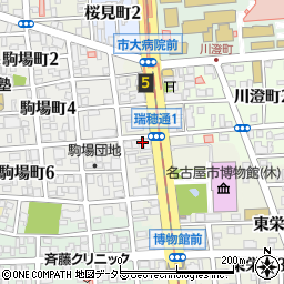 愛知県名古屋市瑞穂区瑞穂通1丁目7周辺の地図