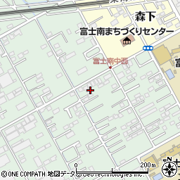 静岡県富士市宮下319周辺の地図