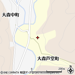 京都府京都市北区大森芦堂町123周辺の地図