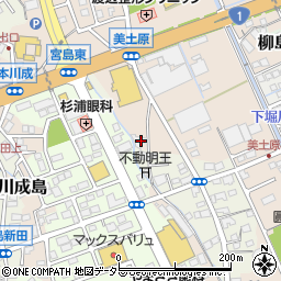 静岡県富士市川成島459周辺の地図