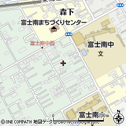 静岡県富士市宮下353周辺の地図