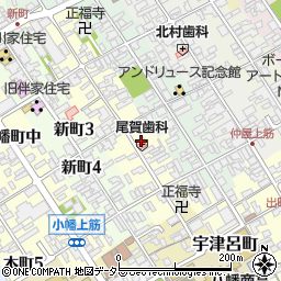 滋賀県近江八幡市魚屋町上18周辺の地図