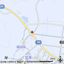兵庫県丹波市柏原町鴨野70周辺の地図