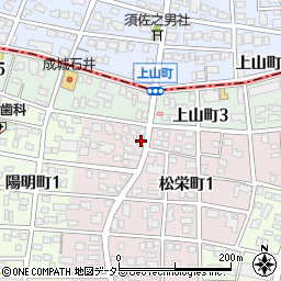 愛知県名古屋市瑞穂区松栄町1丁目15周辺の地図