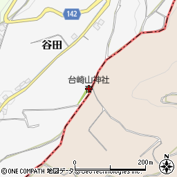 台崎山神社周辺の地図