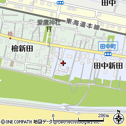静岡県富士市田中新田259周辺の地図