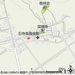 滋賀県近江八幡市安土町石寺2109周辺の地図