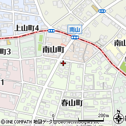 愛知県名古屋市瑞穂区春山町2-1周辺の地図
