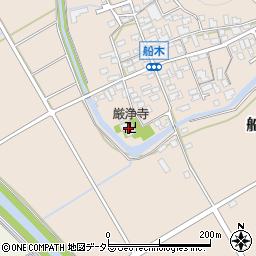 滋賀県近江八幡市船木町974周辺の地図