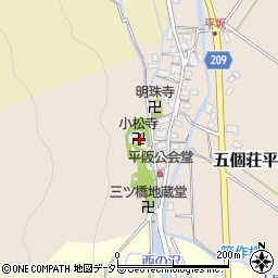 小松寺周辺の地図