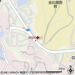 滋賀県大津市清風町1-2周辺の地図