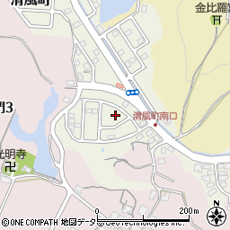 滋賀県大津市清風町34周辺の地図