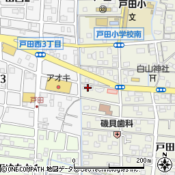 プレイス戸田周辺の地図