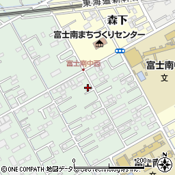 静岡県富士市宮下329周辺の地図