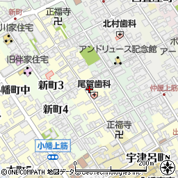 滋賀県近江八幡市魚屋町上20周辺の地図