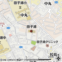 富士市立田子浦幼稚園周辺の地図