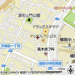 愛知県名古屋市天白区元植田1丁目2214周辺の地図