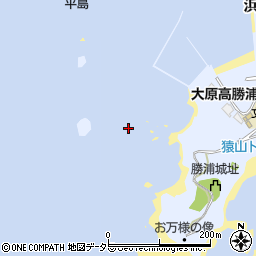平島周辺の地図