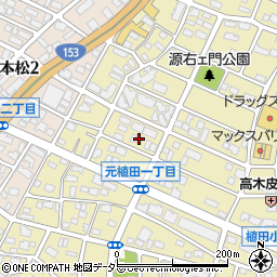 愛知県名古屋市天白区元植田1丁目2509-1周辺の地図