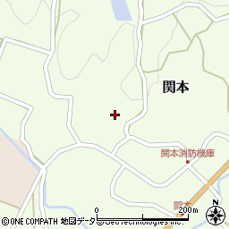 岡山県勝田郡奈義町関本831周辺の地図