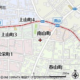 愛知県名古屋市瑞穂区春山町1-8周辺の地図