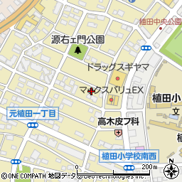 愛知県名古屋市天白区元植田1丁目2212周辺の地図